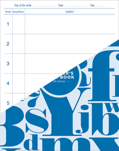 Teacher's plan book #16 Teacher's plan book #16