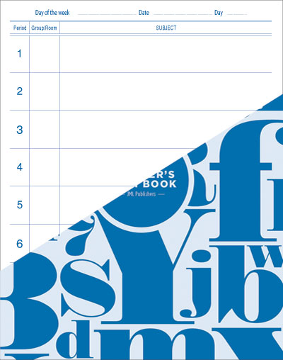 Teacher's plan book #18 Teacher's plan book #18